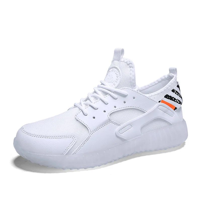 

Spring New Breathable Mesh Sports Men's Casual Running Sweat-absorbent Anti-skid High Elastic Shock Absorber Flat Shoes