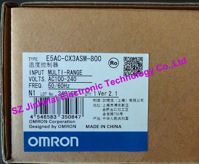 

100% Authentic original E5AC-CX3ASM-804, E5AC-CX3ASM-800 OMRON Digital controller AC100-240V