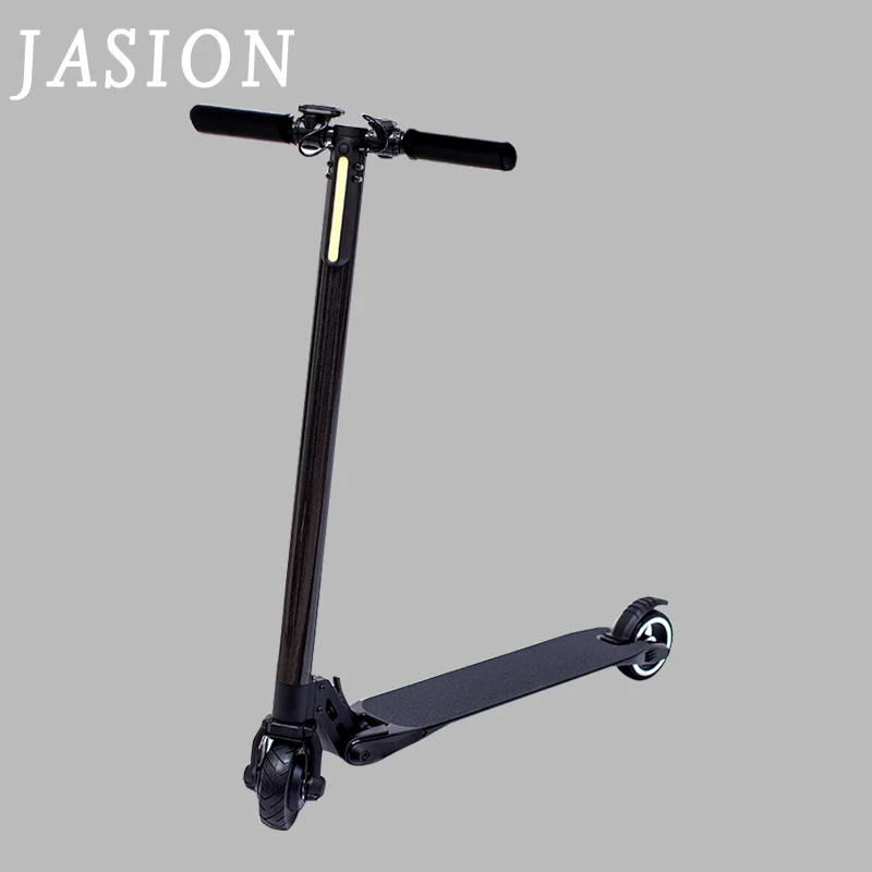 JASION Foldable Electric scooter Skateboard carbon fiber longboard