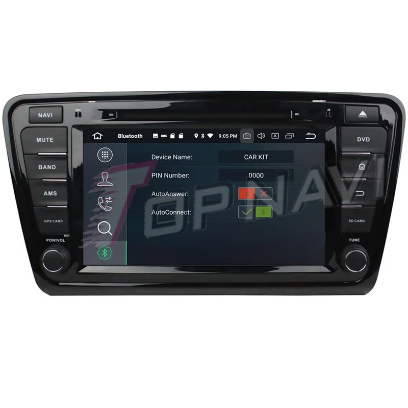 car gps radio For Skoda Octavia 2016
