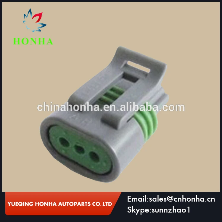 12162280-Delphi-3-PIN-gray-connector-1 1