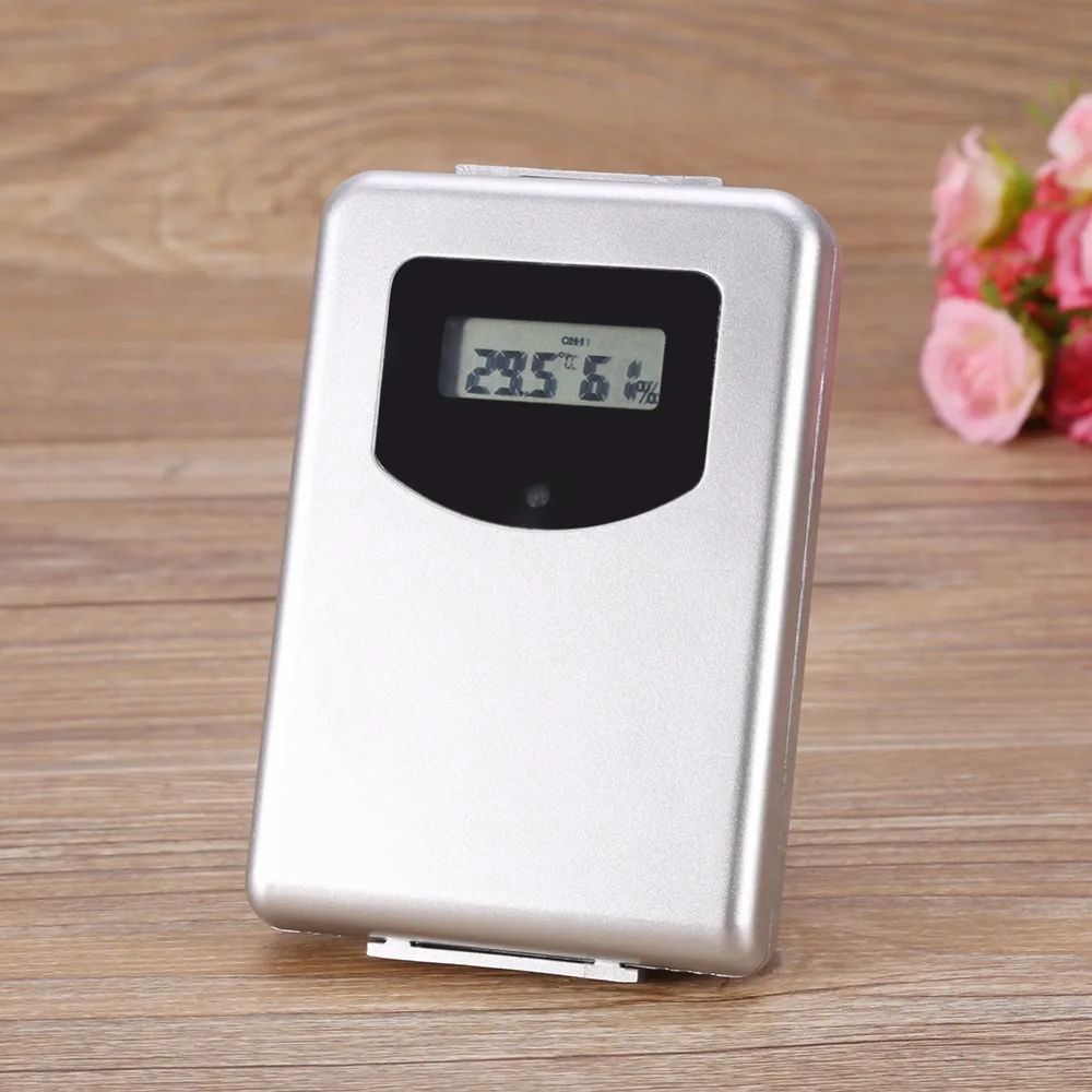 

Wireless Sensor LCD Weather Station Digital Indoor Outdoor Thermometer Hygrometer Temperature Humidity Meter Remote Sensor