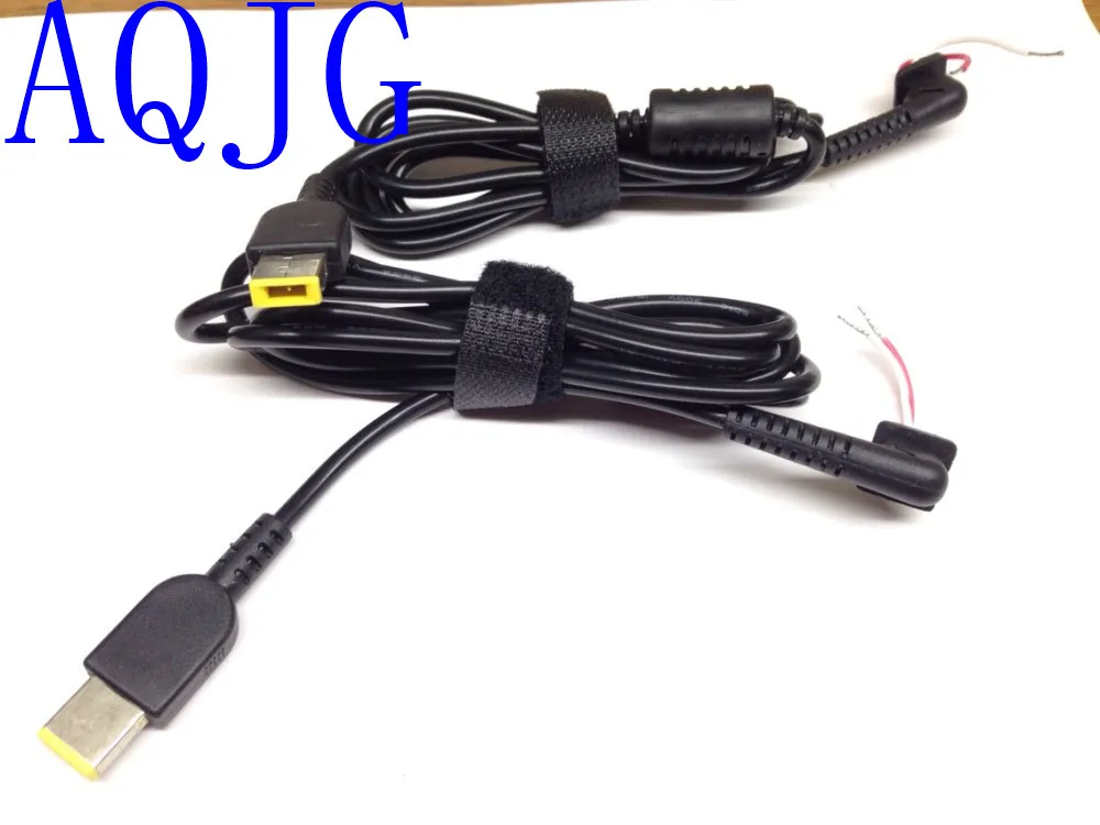 USB Square yellow pin DC Power Charger Plug Cable connector for lenovo