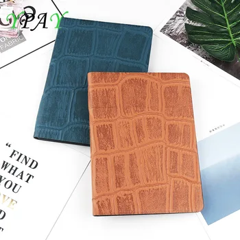 

YPAY Cover For new IPad 9.7 2017 2018 Case Slim imitation leather PU square pattern Smart wake up Case For new iPad 9.7