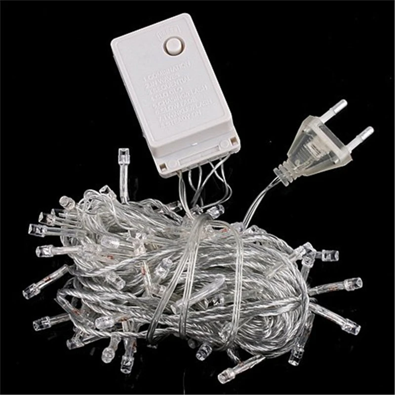 

Outdoor Led String Lights 10M-100M Waterproof Led Holiday Strip Lamp Beads Wedding Christmas tree New Year Garden Decoration