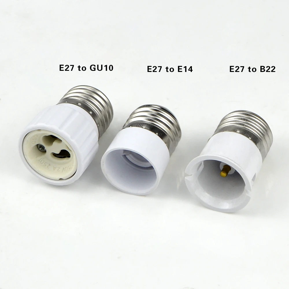 Led основание лампы конверсионный держатель конвертер гнездо адаптер GU10 G9 B22 E27 E14 E12 огнеупорный материал для дома светильник и lightitng