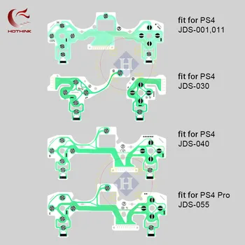 

20pcs/lot HOTHINK Replacement Controller Ribbon Circuit Board PCB Contact Pad flex cable for PS4 Controller Repair part PS4 PRO