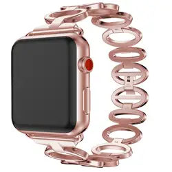 ThoMax 316L нержавеющая сталь гусиное яйцо Стиль Ремешок Браслет для Apple Watch 4 40 мм 44 серии 4 серии 3 мм 38 мм/42