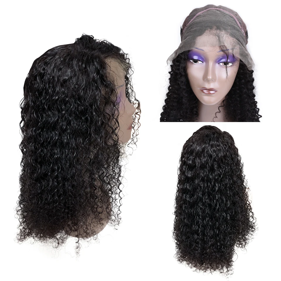SYK волос Синтетические волосы на кружеве человеческих волос парики с ребенком волос 13*4 Синтетические волосы на кружеве парик кудрявый