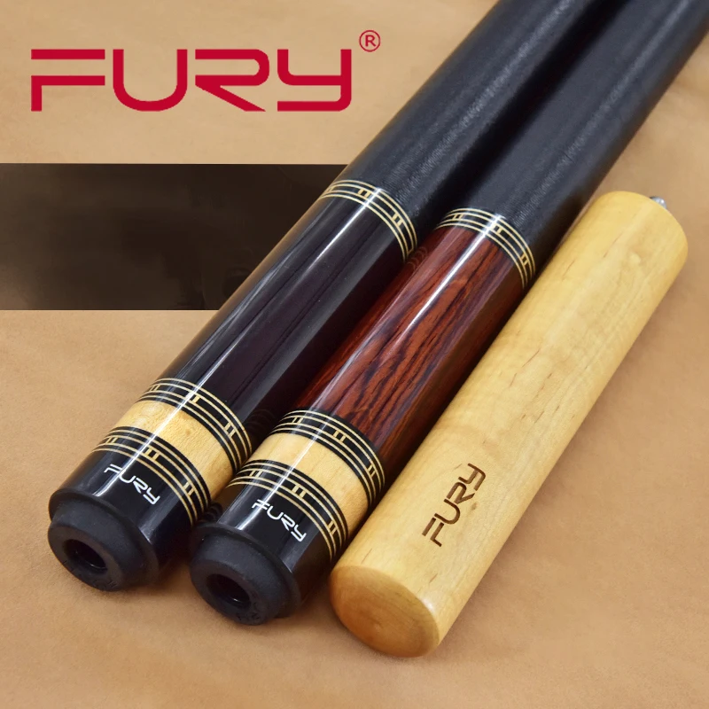 

Original FURY CJ Pool Cue Stick Kit with Case with Extension Maple Pool Cue Billiard Cue Kit 13mm Tip 147cm Length 8 Teeth Joint