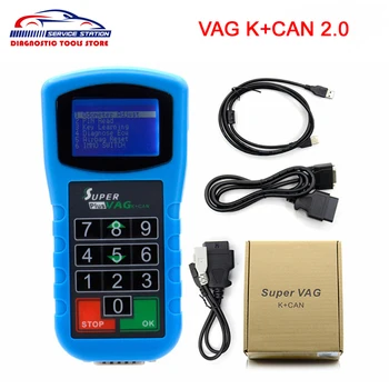 

High Quality Super VAG K+CAN Plus 2.0 Diagnosis + Mileage Correction + Pin Code Reader Super VAG K CAN Plus