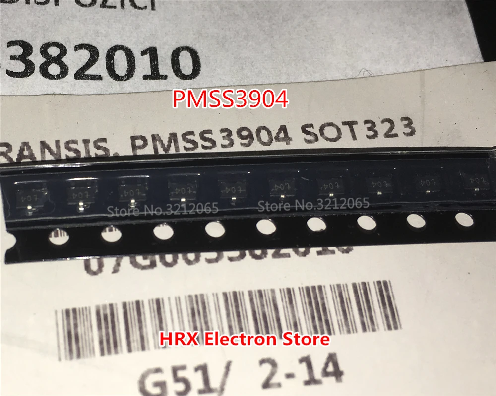 

100% New Original PMSS3904 Code: T04 SOT323 50PCS/LOT