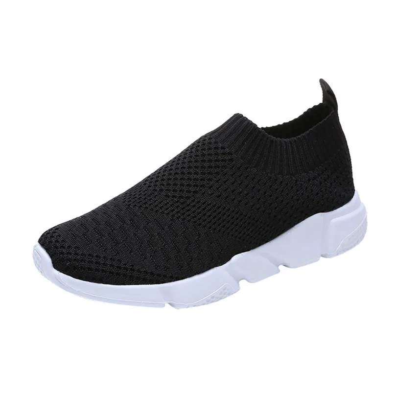 New Outdoors Adults Trainers Running Shoes Woman Sock Footwear Sport Athletic Unisex Breathable Mesh Female Sneakers #2a#F