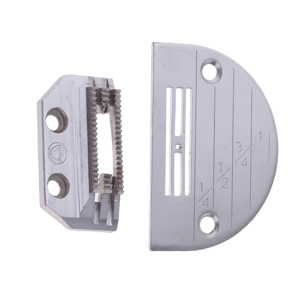 E14 Needle Plate & Feed Dog Set For Industrial Lockstitch/Single Needle Sewing Machine