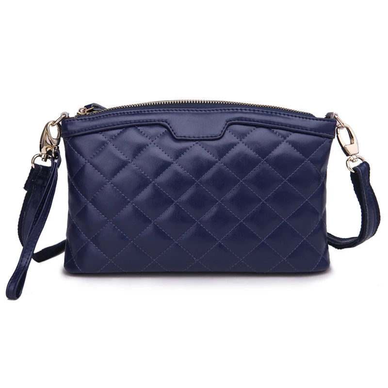 

Fashion Leather Women Messenger Bags Female Shoulder Bag Casual Plaid Pattern Clutch Bag bolsos dollar price