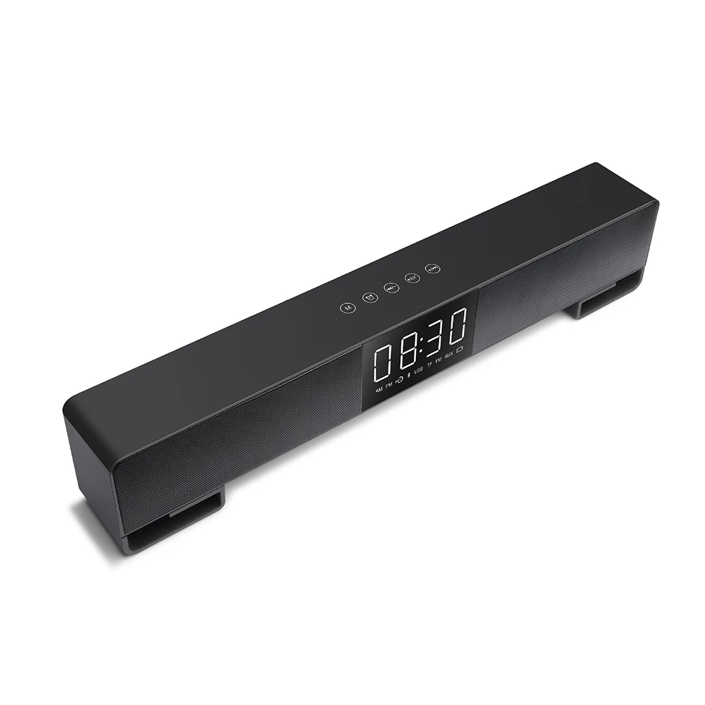 

Touch Control Bluetooth Speaker TV Sound bar Wireless Stereo Subwoofer LED Display FM Alarm-clock Soundbar For Computer Phone TV