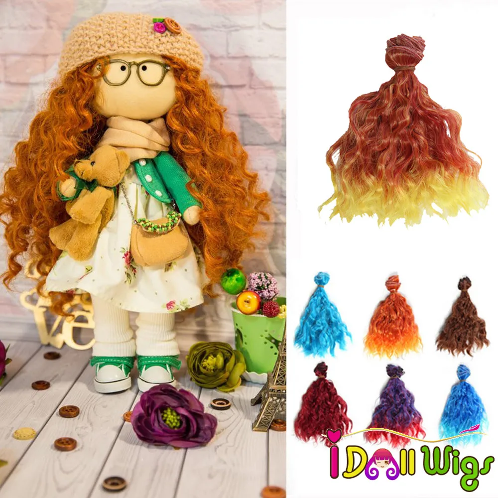 Волнистая кукла 1 шт. 15*100 см для шитья BJD/SD/Blyth/Pullip|Куклы| |