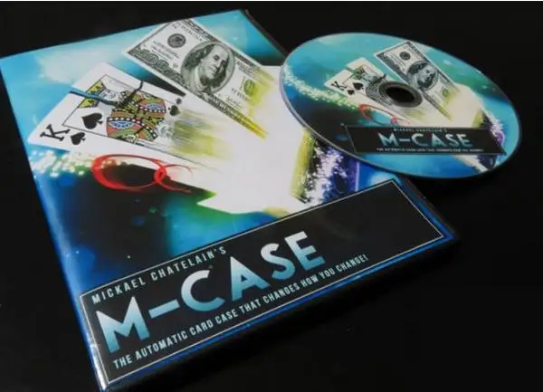 

M-Case by Mickael Chatelain (ALL and Gimmick)- Trick,Free shipping,coin/mental/street/fire/comedy/stage magic props