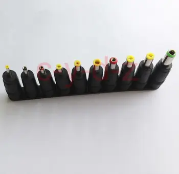 

50 lot High-quality new DC Power Jack 5.5 x 2.1mm Female To 6.0 4.8 4.0 3.5 3.0 2.5 1.7 1.1 0.7Male Plug