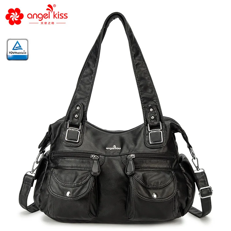 

New Women's Bag European and American Fashion Ladies Shoulder Bag Large Capacity Handbag Soft Leather Messenger Bag ZF10048