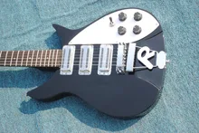 New Arrival rickenback 360 electric guitar Ricken 325 3 pickups electric guitar Rick custom guitar in black color цена New Arrival rickenback 360 electric guitar Ricken 325 3 pickups electric guitar Rick custom guitar in black color цены онлайн