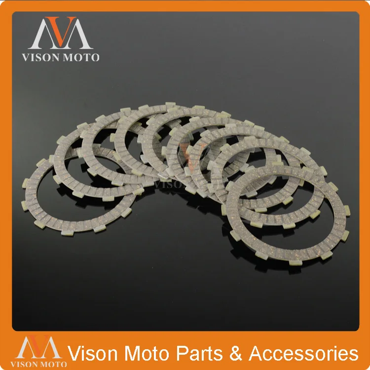 Clutch Plates Disc Set 9pcs For KTM SMR450 SXF350 SXF450 XCF505 XC450