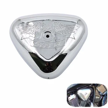 

Motorcycle Chrome Plastic Air Filter Cover Cap For HONDA STEED 400 600 VLX VLX400 VLX600 Air Intake Cleaner Protective shell