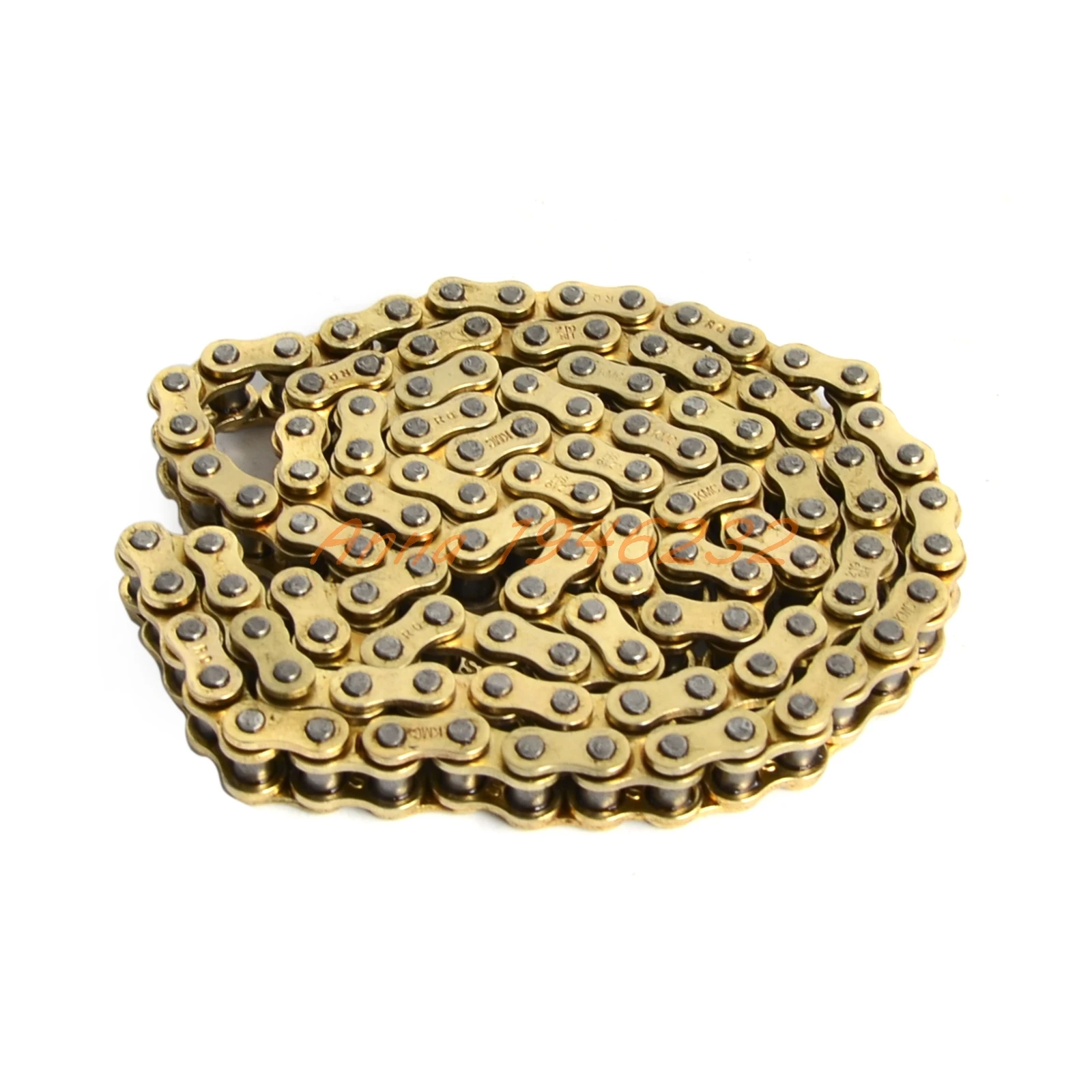 Tanie KMC 102 116 łączy 219 wzmocnione napędzane łańcuch dla TKM Rotax Pro Kart Tony Kart Go kart G Max wyścig Kart