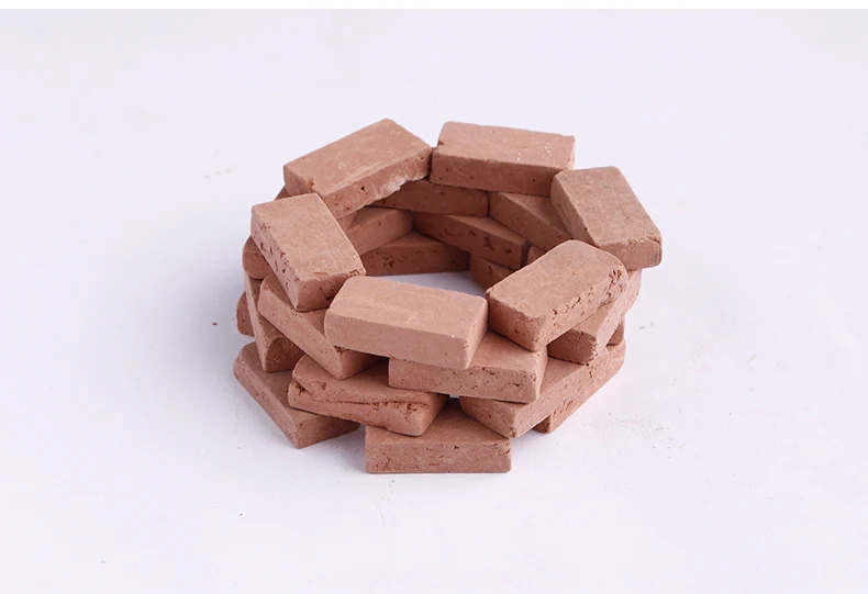  miniature Brick tiles Scene model DIY Sand Table manual wall Architectural Landscape scenario model