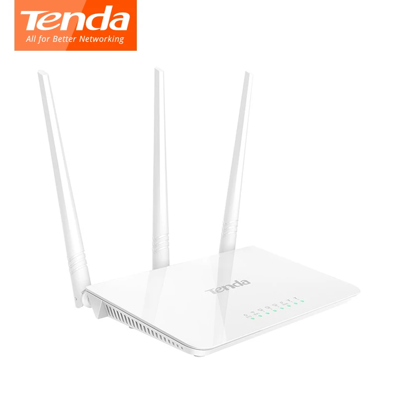 

Tenda F3 Wifi Router 300Mpbs 3*Antenna 200 Square Meters Signal Of Coverage Wireless Router English Firmware