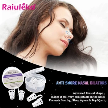 

8Pcs Anti Snoring Device Breathe Easy Nasal Dilators No Strips Nose Clips Sleep Aid Healthy Sleeping Aid Equipment Stop Snoring