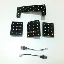 Июля King автомобиль светодиодный внутренний Лампы для чтения чехол для Kia Sorento 2009~ 2012,6000 K 60 Светодиодный s 2835SMD, 4 шт./компл., высокое Яркость