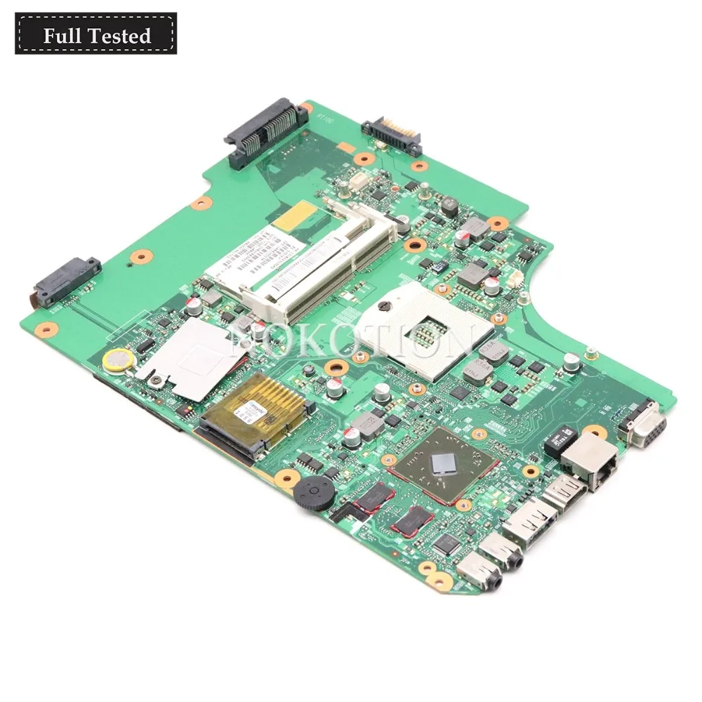 

NOKOTION V000185570 6050A2313501 Main board For Toshiba Satellite L505 Laptop motherboard HM55 HD4500 Graphics DDR3 FULL tested