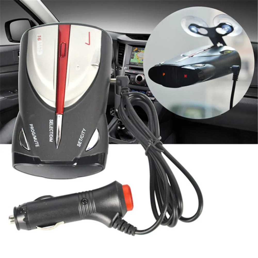 9880 Car Radar Detector Mobile Speed Testing Voice Alert and Speed
