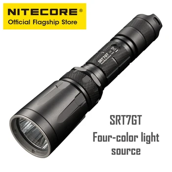 Nitecore SRT7GT Control Ring Strong Light tactical lithium battery flashlight outdoor led ultra bright