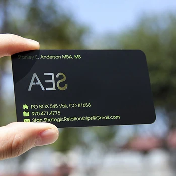 

Personalizing bump-map deep etched quality stainless steel business metal card