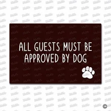 Ковер в Холл Non-slip Коврик все гости должны быть утверждена(ы) дверь для собаки коврик уличный комнатный резиновый коврик нетканый материал верхней части