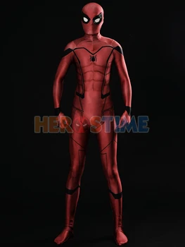 

Spandex Zentai Homecoming SpiderMan Costume Custom Halloween Cosplay catsuit adult back zipper