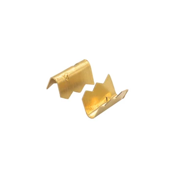 

100pcs/lot 451-3 U-shaped terminal tab cold inserts connectors cold terminal small teeth fascia terminal,1-2mm2