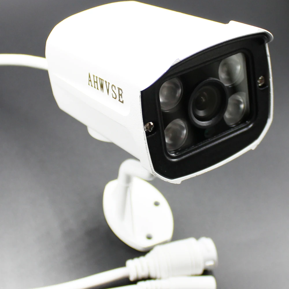 Ip-камера PoE 1080P H.265/H.264 HD, уличная Водонепроницаемая инфракрасная камера ночного видения, охранное видеонаблюдение NVSIP APP