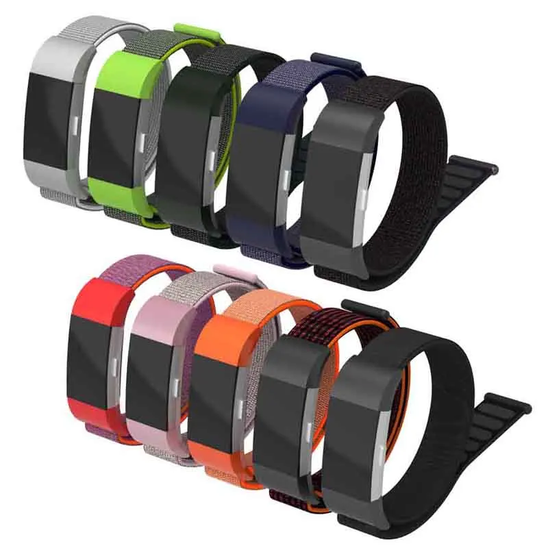 Fasion Nylon Strap Sorrea for Fitbit Charge 2 Band Smart Fitness Bracelet Sports Watch Wristband Belt Wrist Replace Accessories Fasion Nylon Strap Sorrea for Fitbit Charge 2 Band Smart Fitness Bracelet Sports Watch Wristband Belt Wrist Replace Accessories