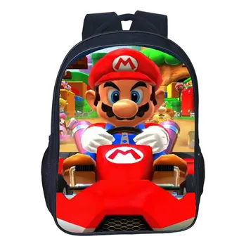 

Super Mario Small Children Bag Kids Schoolbags for Kindergarten Boys Girls Cute Cartoon Children School Supplies Gifts Backpack