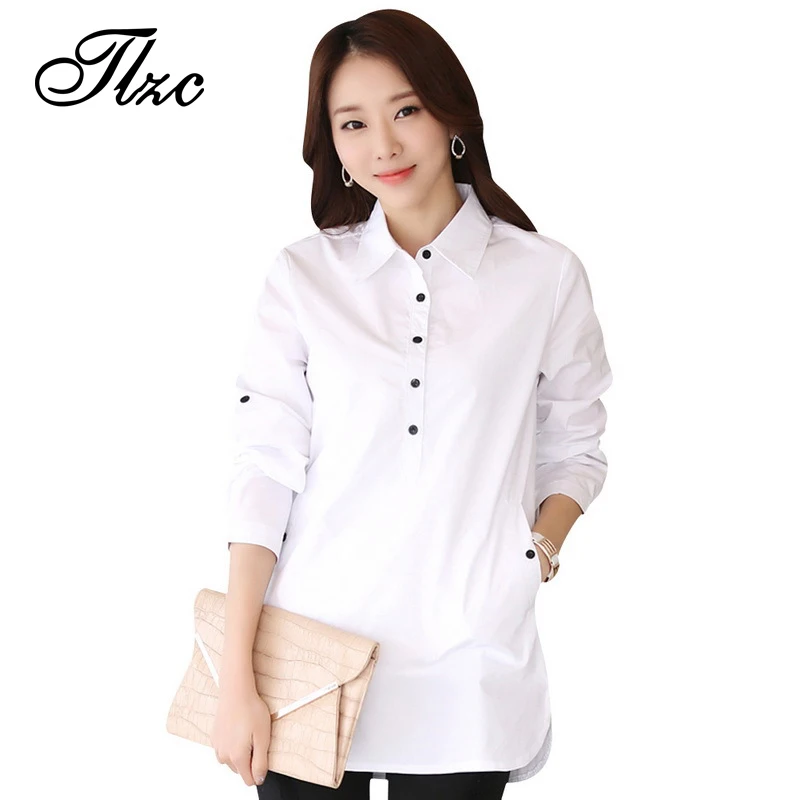 tlzc blouse white shirt size s 3xl office shirts formal casual cotton tlzc blouse white shirt size s 3xl office shirts formal casual cotton