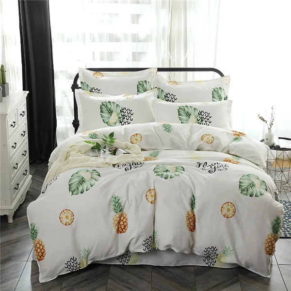 style4 Роскошные набор постельного белья леопардовой расцветки мягкий пододеяльник розовый простыня наволочки Двухместный queen King Размеры чистого хлопка постельное белье - Цвет: style4