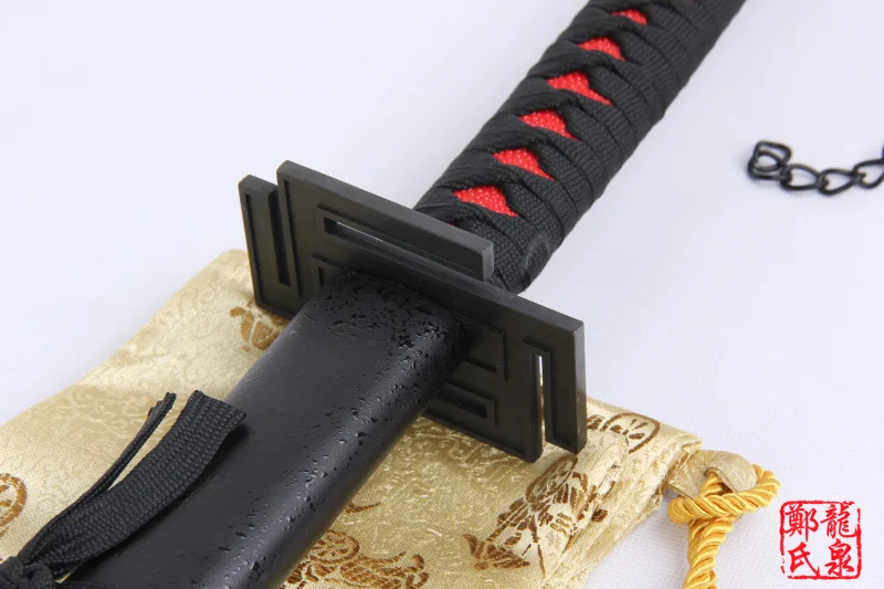 Бесплатная доставка 41 &quotIchigo Bankai Bleach аниме Tensa Zangetsu стальной самурайский меч Луны