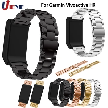 

Watch Band Strap for Garmin Vivoactive HR Smart Watch Band Metal Stainless Steel Wrist Bracelet Luxury Replacement Wristband