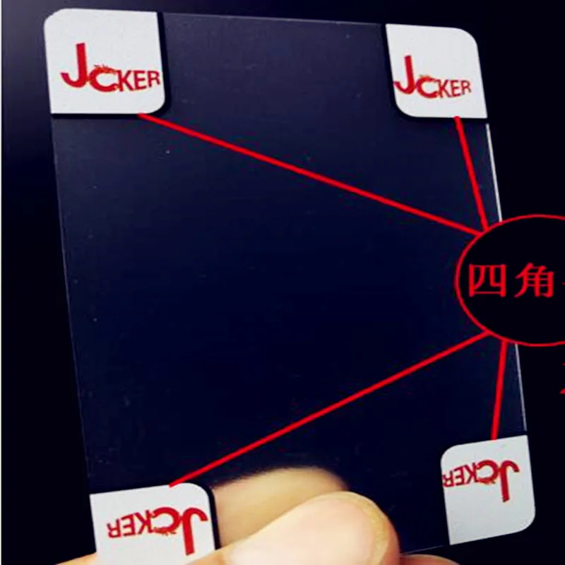2019 New Waterproof Foldable Plastic Poker Cards Matte Four-character Transparent Crystal Poker Playing Cards High Quality Gift