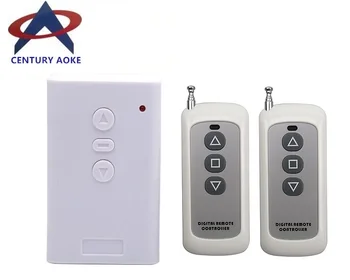 

AC 220V Motor Remote Controller Wireless Remote Control Switch UP Down Stop Tubular Motor Controller Motor Forward Reverse TX RF