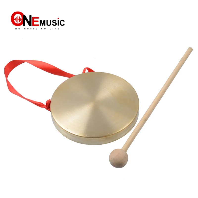 

Alto Hand Gong Chapel Copper Cymbals Percussion 15CM 10CM Diameter Opera Gong