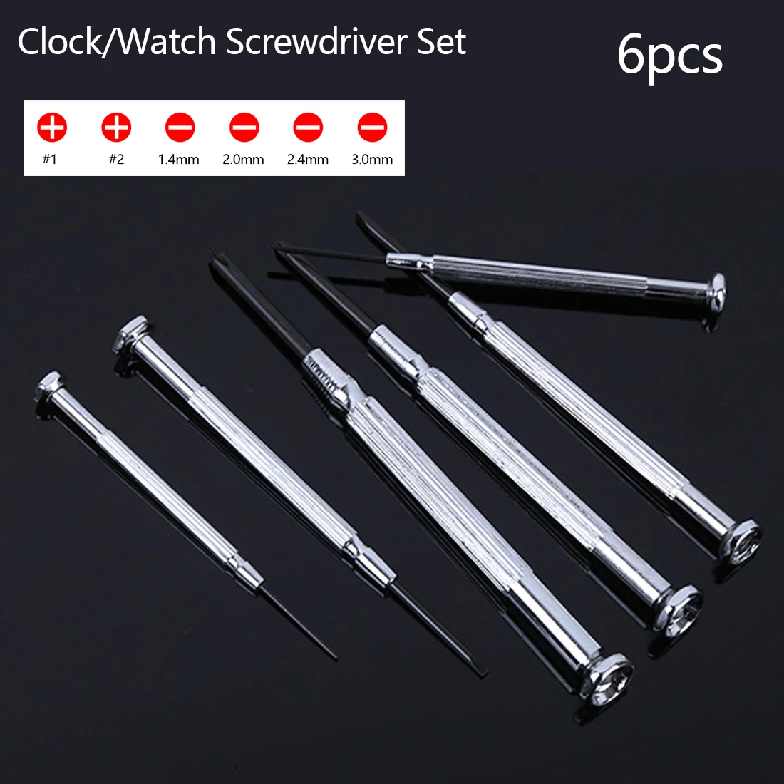 

6PCS Precision Screwdriver Set 6 in 1 Electronic Torx Screwdriver Opening Repair Tools Kit for iPhone Camera Watch Tablet PC